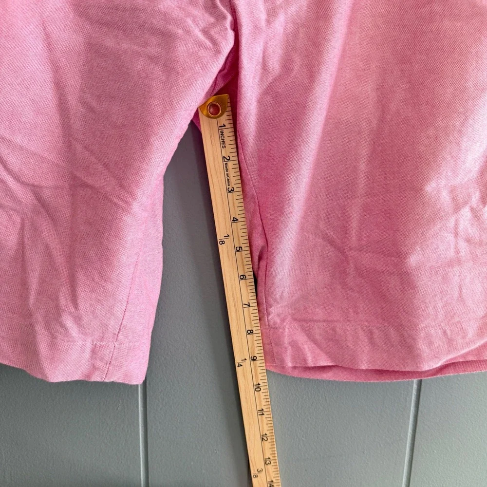 Polo Ralph Lauren Mens 35 Pink Oxford Cloth Chino‎ Shorts Preppy Old Money